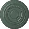 Ekena Millwork Oldham Ceiling Medallion (Fits Canopies up to 8 5/8"), Hand-Painted Cloud Burst, 18"OD x 1 1/4"P CM18OLCBF - alternate 1
